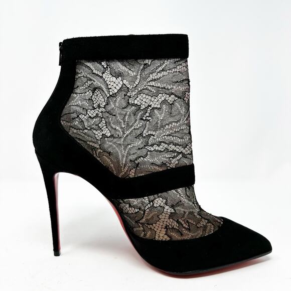 Christian Louboutin Boteboot Suede Ankle Boots 38 - Picture 8 of 12